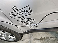 Instalace polepů - Subaru Forester