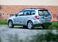 Instalace polepů - Subaru Forester