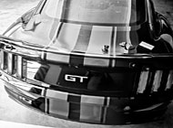 Instalace polepů - Mustang