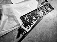 Instalace polepů - Mustang