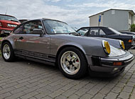 Instalace polepů - Porsche 911, ročník 1986