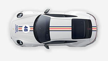 Závodní polep Rothmans