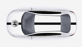 Rychlý pruh s logem Alfa Romeo