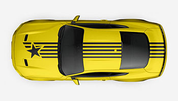 Rychlé pruhy - hvězda USA