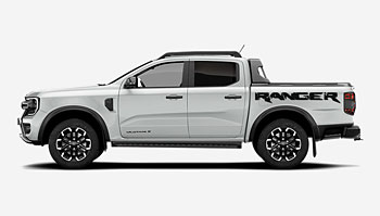 Nápis RANGER na boky auta