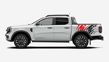 Divoké pruhy na korbu Ford Ranger