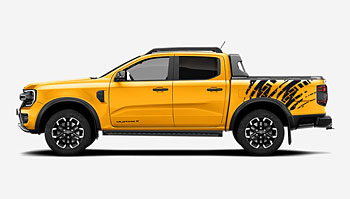 Divoké pruhy na korbu Ford Ranger