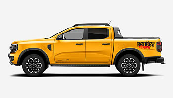 Nápis RANGER WILDTRAK na boky