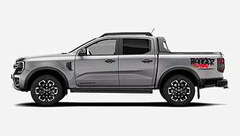 Nápis RANGER WILDTRAK na boky