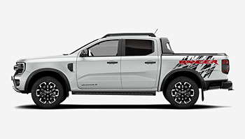 Nápis RANGER a grafika na boky