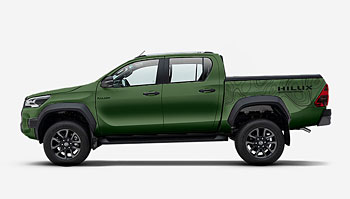 Polep Toyota Hilux s motivem vrstevnic