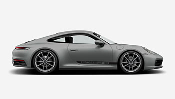 Polep na Porsche - pruh na dveře