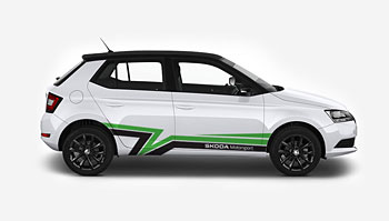 Polep ve stylu Škoda Motorsport