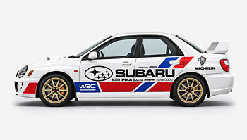 Retro rally polepy na Subaru