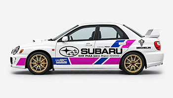 Retro rally polepy na Subaru