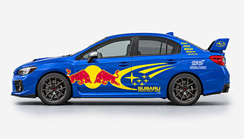 Red Bull polepy na Subaru WRX STI
