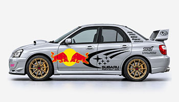 Red Bull polepy na Subaru WRX STI