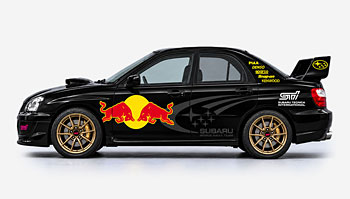 Red Bull polepy na Subaru WRX STI